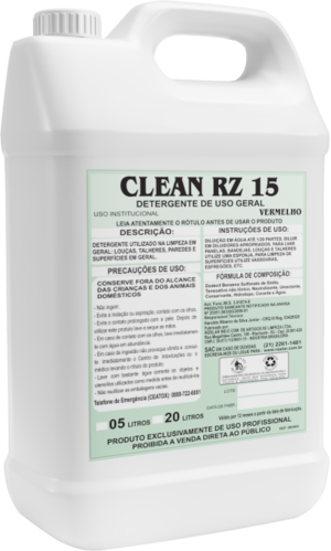 Clean RZ - Produtos de Limpeza Profissionais - Rizelar