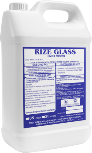Rize Glass - Produtos de Limpeza Profissionais - Rizelar