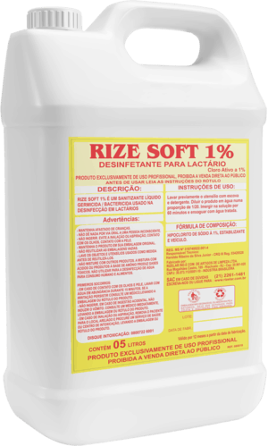 Rize Soft 1% - Produtos de Limpeza Profissionais - Rizelar